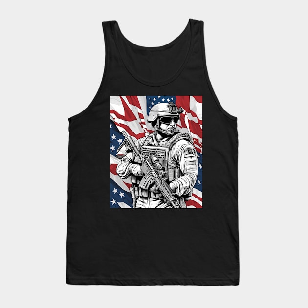 Platoon Tank Top by animegirlnft